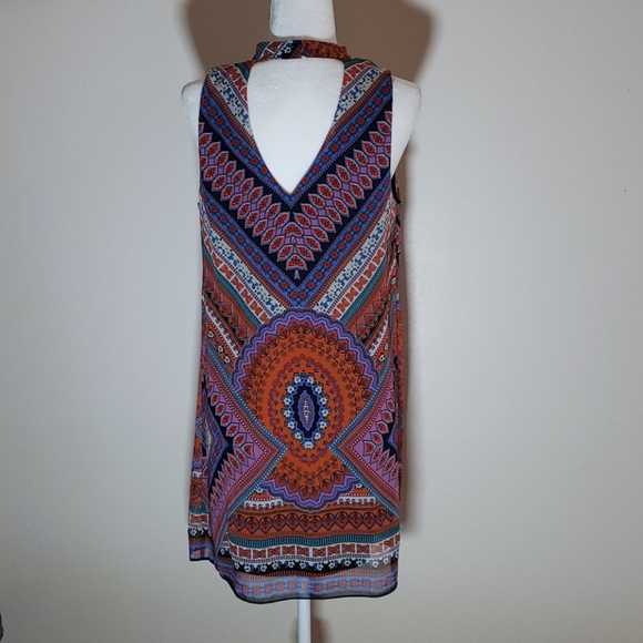 Breathless Printed Gigi Shift dress Junior size L - Picture 3 of 7